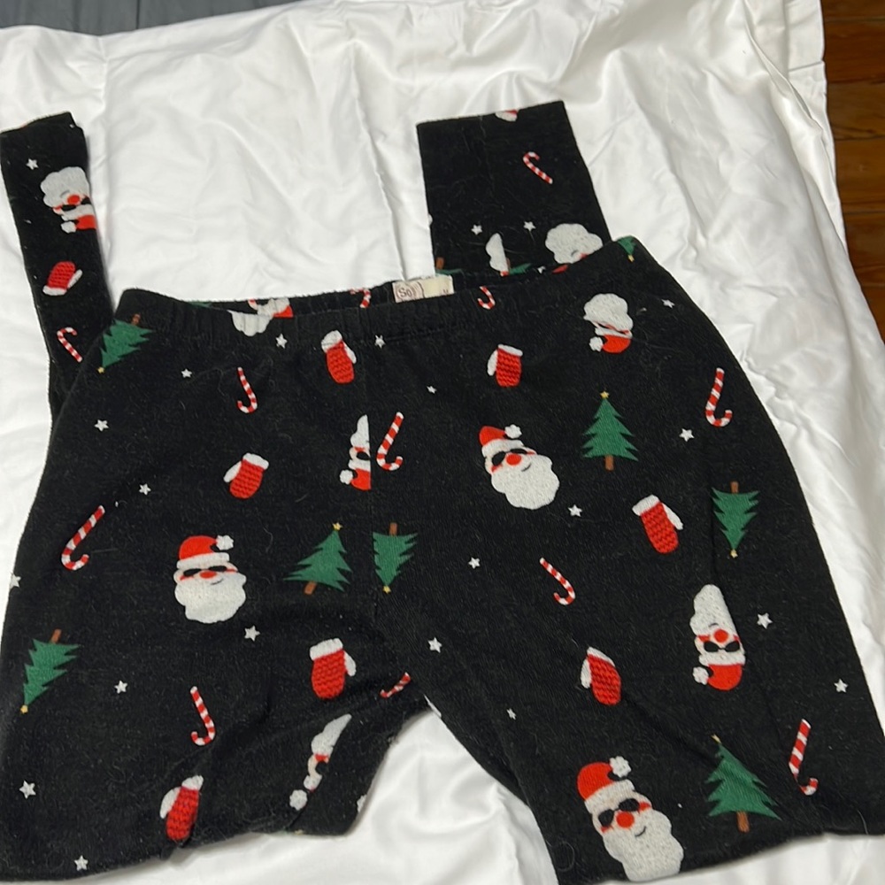 🔥2/$10🔥SO M Christmas leggings